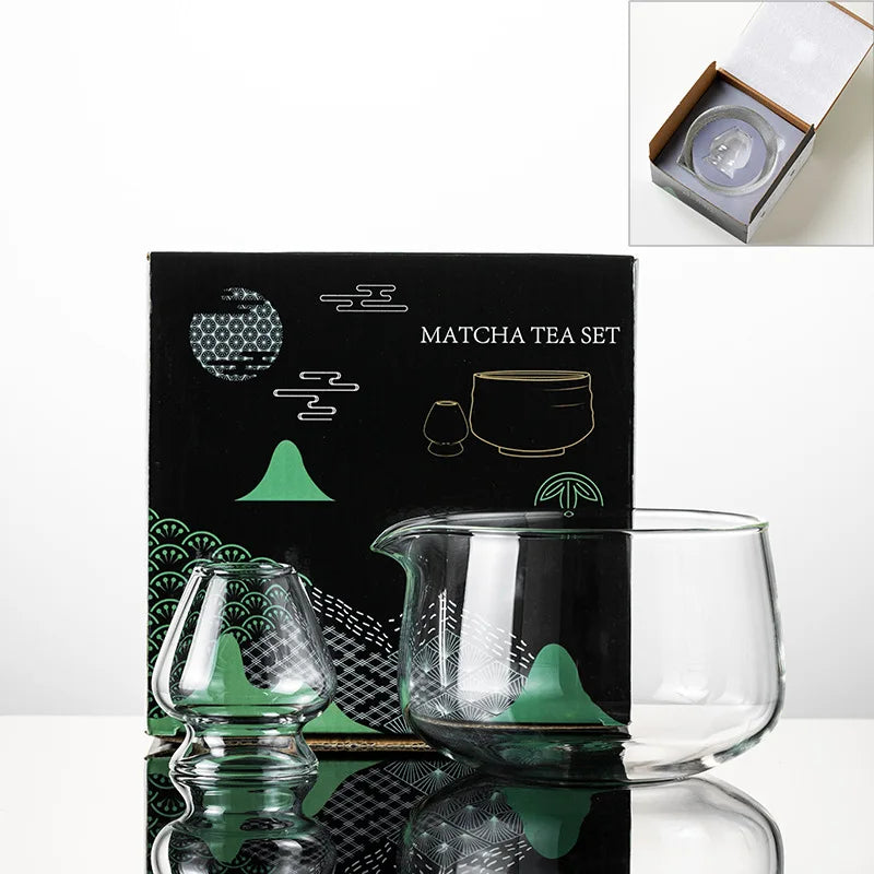 Bol à Matcha Transparent en Verre – Différents Modèles et Tailles