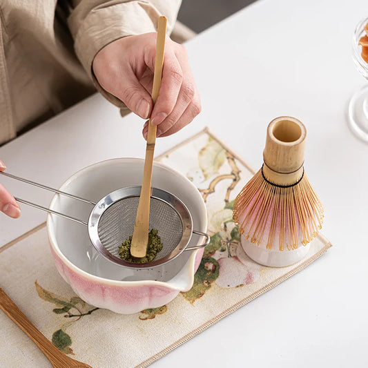 🍵 Ensemble Matcha en porcelaine (bol + accessoires)