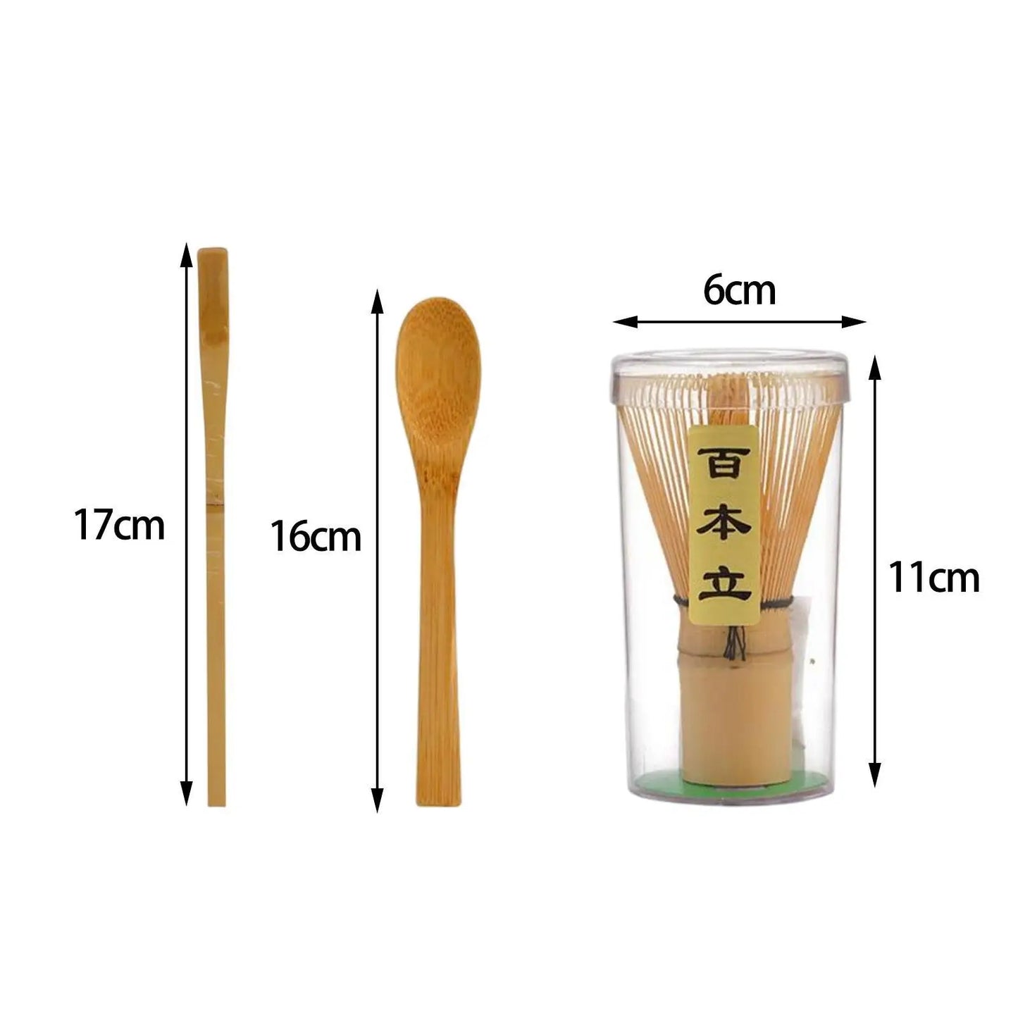 Kit Fouet Matcha Bambou – Set de 3 pièces | Chasen, Cuillère & Spatule Traditionnelles | Fait Main, Idéal Débutants & Experts