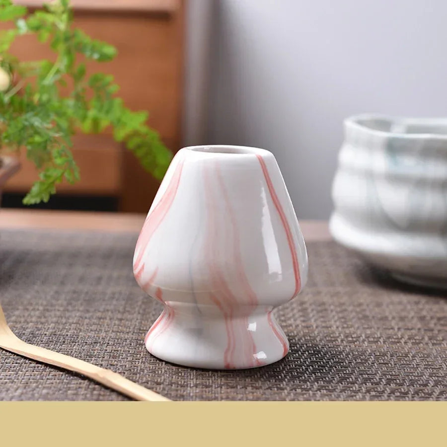 Kit Matcha Cérémonial – Lot de 4 accessoires (fouet, support, cuillère, tamis)
