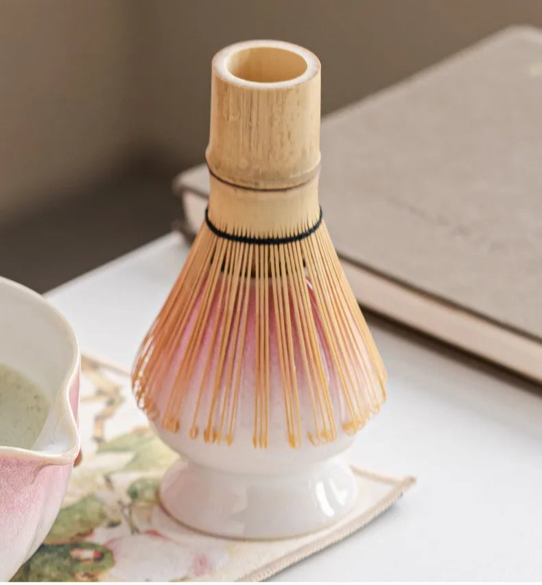 🍵 Ensemble Matcha en porcelaine (bol + accessoires)