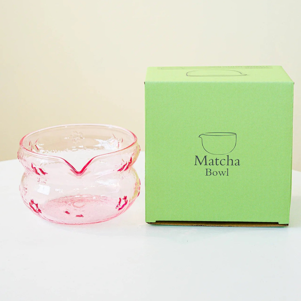Bol Matcha Matcha en verre rose et violet, résistant à la chaleur, service à thé Kung Fu, accessoires cérémonie Matchas, bol mélangeur, outils de cuisine