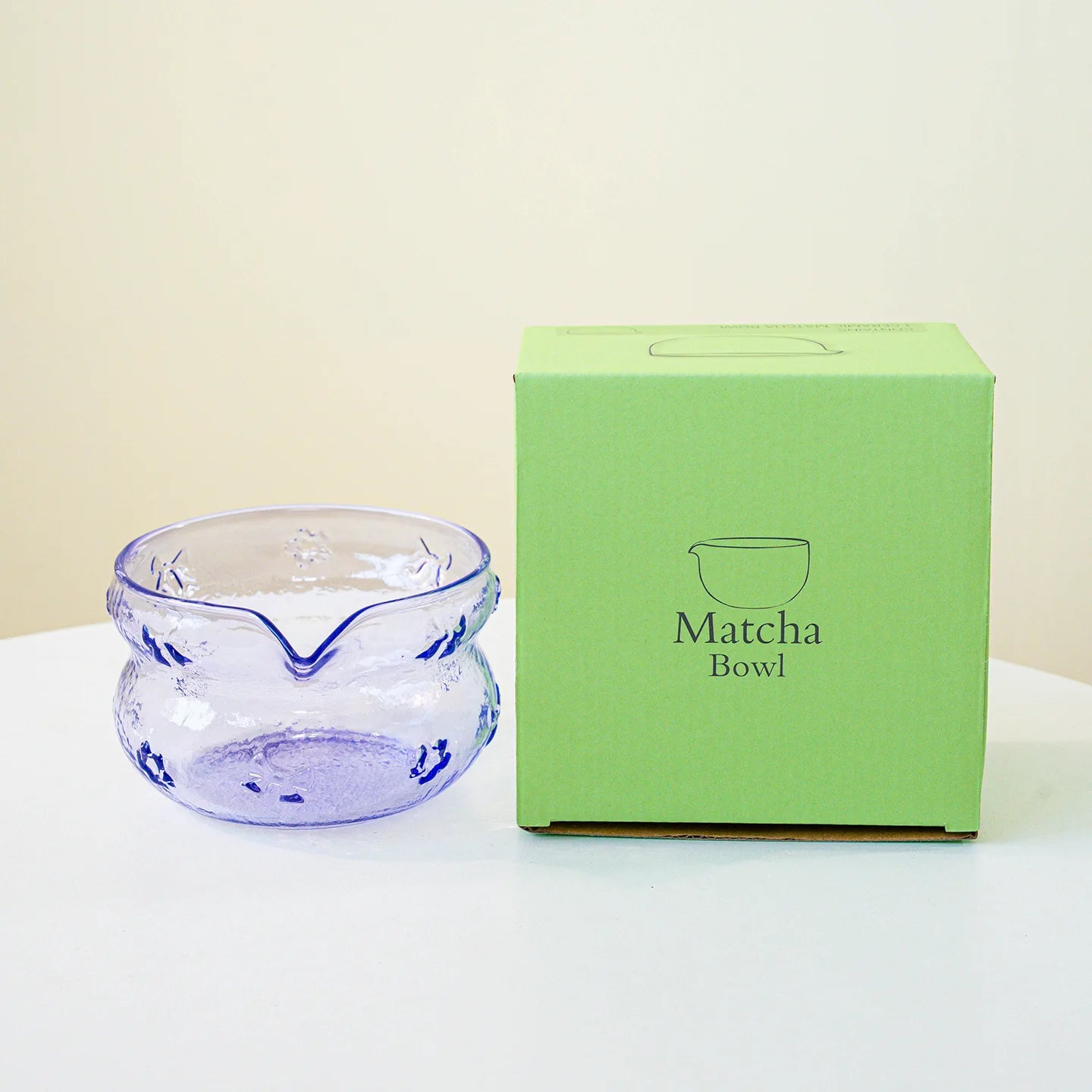 Bol Matcha Matcha en verre rose et violet, résistant à la chaleur, service à thé Kung Fu, accessoires cérémonie Matchas, bol mélangeur, outils de cuisine