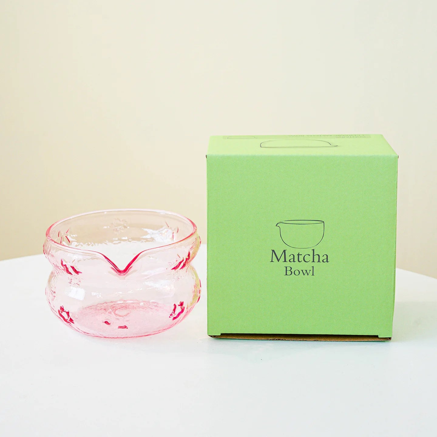 Bol Matcha Matcha en verre rose et violet, résistant à la chaleur, service à thé Kung Fu, accessoires cérémonie Matchas, bol mélangeur, outils de cuisine