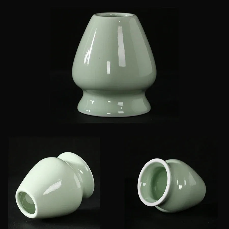 Kit Matcha Cérémonial – Lot de 4 accessoires (fouet, support, cuillère, tamis)