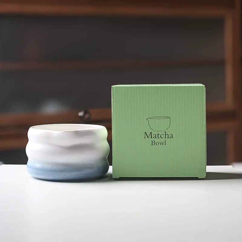Ensemble Matcha japonais avec bol en céramique, fouet Matcha en bambou et cuillère à thé pour bricolage, outils de fabrication de thé, accessoires, 1/2/4/5/7 pièces